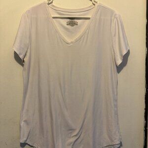 No Boundaries White Short Sleeve T-Shirt Women's XL (108)